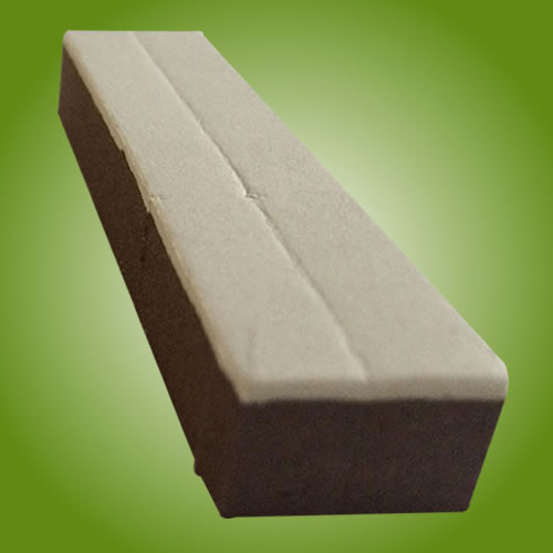 棕白色刀版弹垫